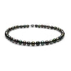 8-10mm Natural Multi-Color Tahitian Strand Necklace