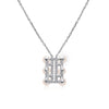 14k White Gold 4.5-5mm Akoya Triple Row Necklace