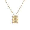 14k Yellow Gold 4.5-5mm Akoya Triple Row Necklace