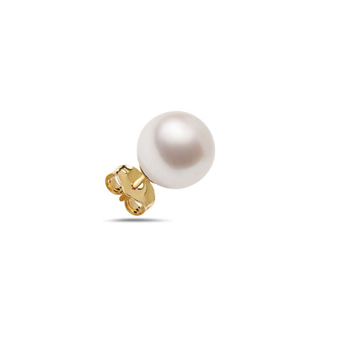 5-5.5mm AA Akoya Cultured Pearl 14k Gold Earrings