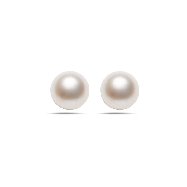 5-5.5mm AA Akoya Cultured Pearl 14k Gold Earrings