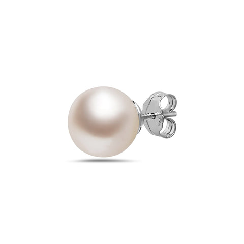 6-6.5mm AA Akoya Cultured Pearl 14k Gold Earrings