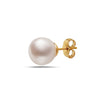 6-6.5mm AA Akoya Cultured Pearl 14k Gold Earrings