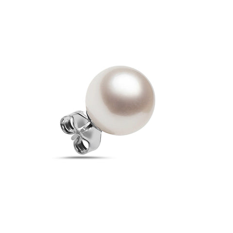 7-7.5mm AA Akoya Cultured Pearl 14k Gold Earrings