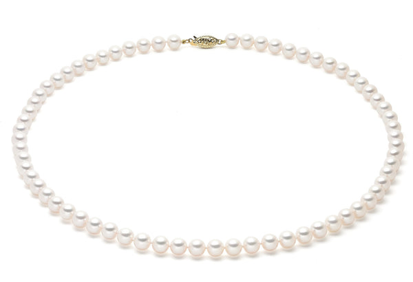 7-7.5mm AA Akoya Cultured Pearl Strand