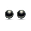 9-10mm Natural Color Tahitian Pearl 14k Gold Stud Earrings