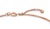 14k Rose Gold Diamond Heart Bracelet