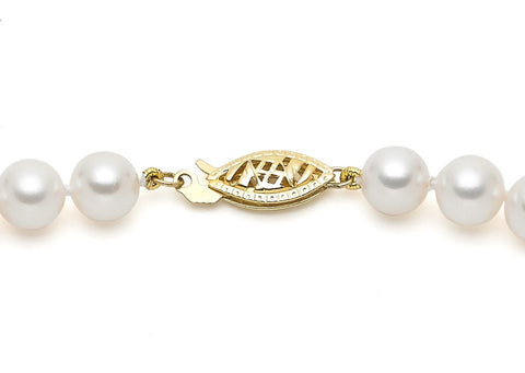 6.5-7mm AA Akoya Cultured Pearl Strand